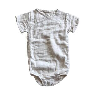 Fin & Vince Confetti Wrap Bubble Romper 2/3